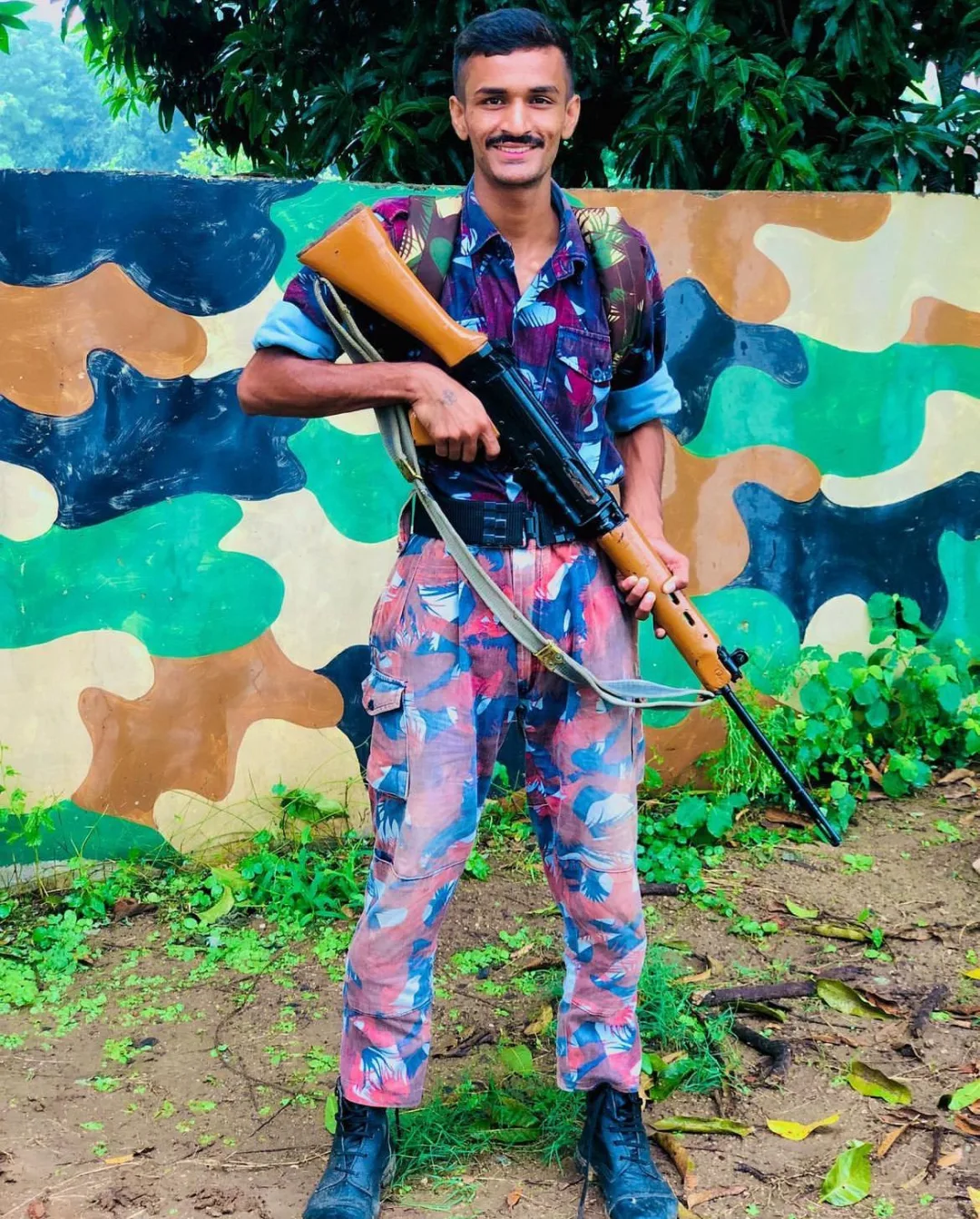 ધાણેટીનો વધુ એક યુવાન અગ્નીવીર બની ભારતીય સેનામાં જોડાયો.